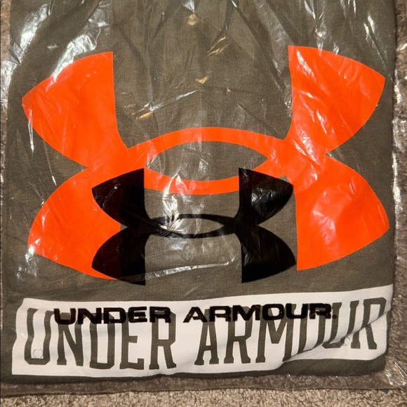 NWT Mens Under Armour Rival Terry Tent Logo LongSleeve  Hoodie 1370390 361 SZ2XL - Picture 4 of 12